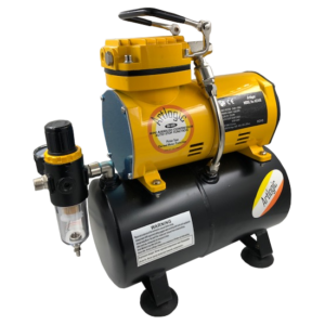 AC1418 Mini Single Cylinder Air Compressor 125W (1/6HP) on 3L Tank