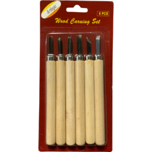 AC11512 Wood Carving Set 6pc