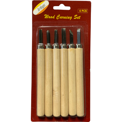 AC11512 Wood Carving Set 6pc