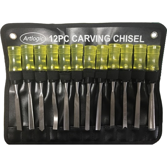 AC11598 Carving Chisel Set 12 pc