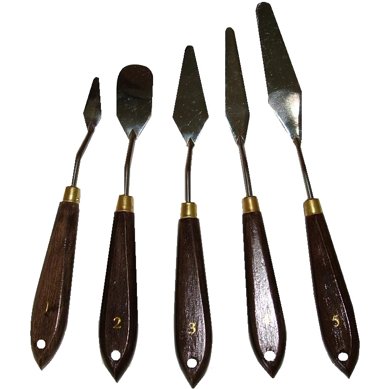 AC11928 Palette Knife Set Metal