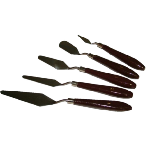 AC11949 Palette Knife Set 5pc Italian Style