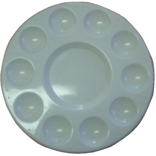 AC18408 Palette Plastic Round 10 Well