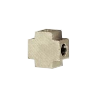 ACA-016 4 Way Connector 1/8"F x 1/8"F x 1/8"F x 1/8"F