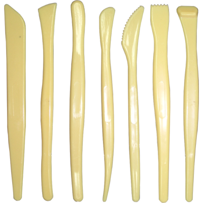 AC11270 Clay Tool Set Plastic 7 pc Set