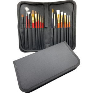 AC-WCS Paint Brush Wallet - WATER