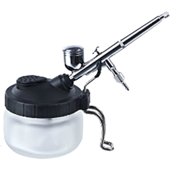 AC777A Airbrush Cleaning Pot 3 in 1 - Compact