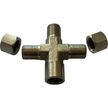 AC-TP3 4 Way Connector 1/8"