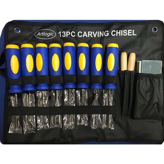 AC11597 Carving Chisel Set 13pc