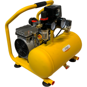 AC1515 Compact Studio 550W (3/4HP) Air Compressor Silent Rated Twin Cylinder with 5L Tank