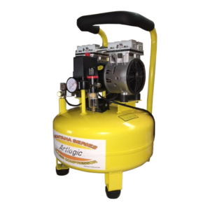 AC1522 MONTANA Series 750W (1 HP) Air Compressor Silent Rated Twin Cylinder on 22L Tank