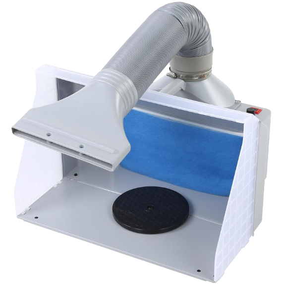 AC1540LCK Airbrush Spray Booth - Studio