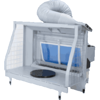 AC1550LRC Water Filter Spray Booth – Deluxe Studio