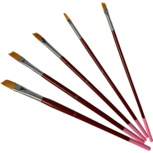 AC20130 Line/Stencil Brush Set 5 pc