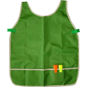 AC21317 Green Apron Polyester Child 3 - 6 yrs
