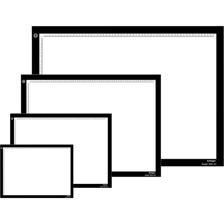 Super Slim LED Lightboxes / Lightpads - A1 to A4