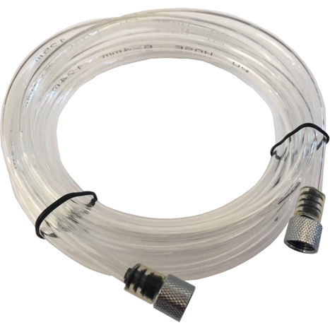 AC024-6 Clear Plastic Hose 1.9m/6ft  1/8" x 1/8"F fittings