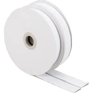 HT25WH Hook -White Adhesive Backed Tape 25mm x 25m roll