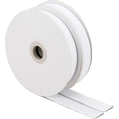 LT25WH Loop - White  Adhesive  Backed Tape 25mm x 25m roll