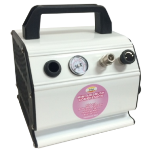 AC1376 Mini Single Cylinder Air Compressor 100W (1/8HP) in Aluminium Cover